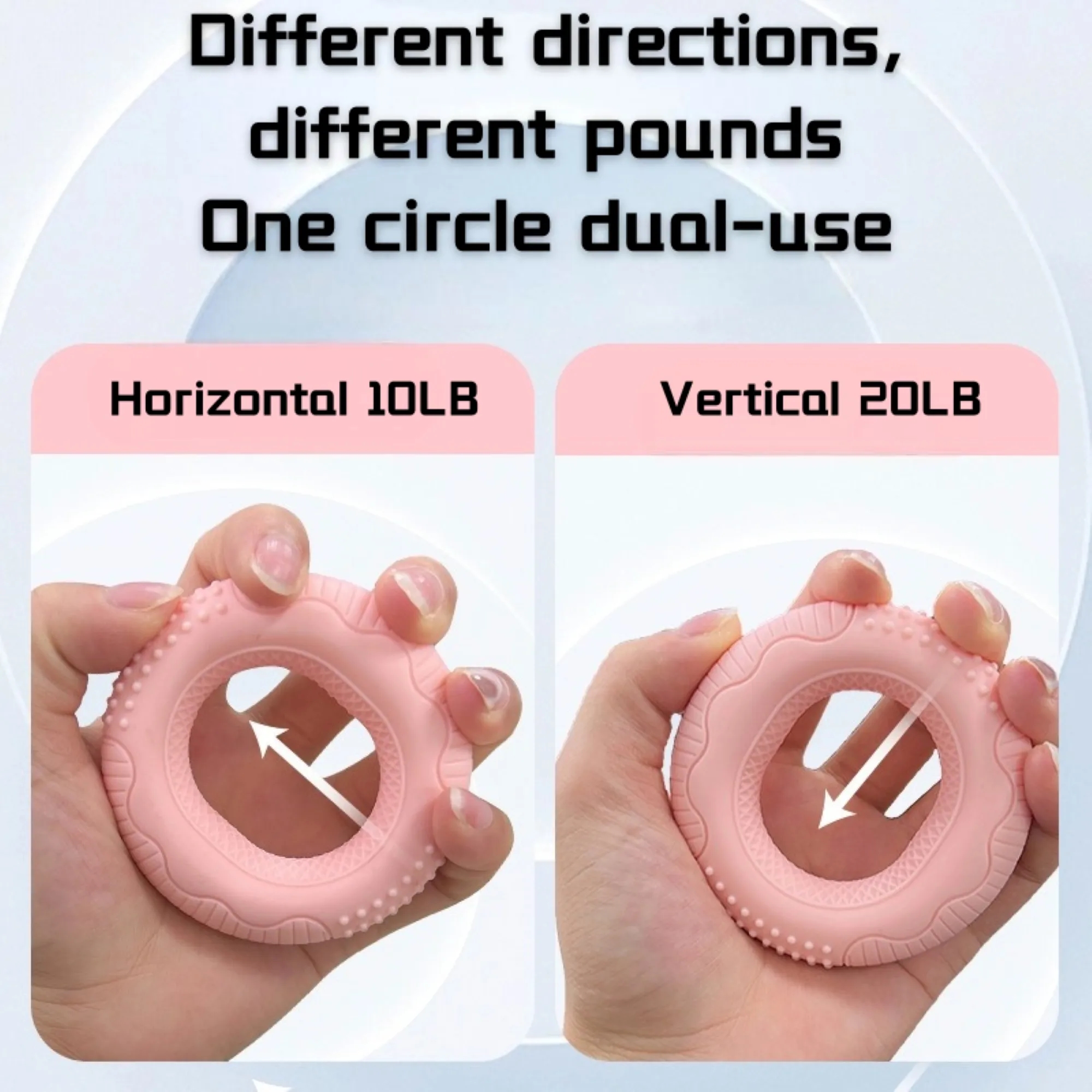 Grip Hand Strength Training Silicone Gripper 4