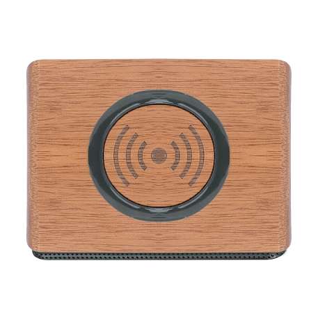 Wood Bluetooth Speaker with Wireless Charging Pad 92