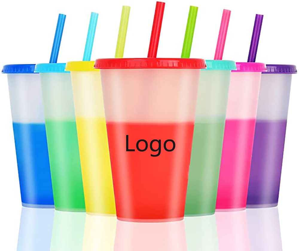 16 OZ Transparent G PP Sensitive Dandruff Tumbler/Lid and Straw Cup 4