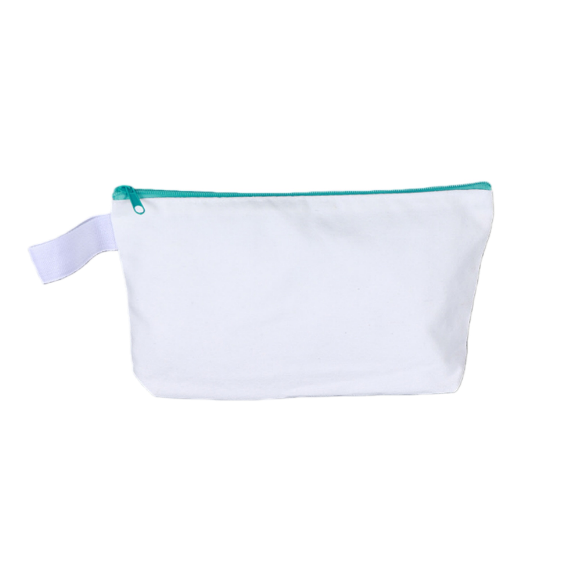 Multi-Purpose Canvas Makeup Bag with Bottom and Strap 7