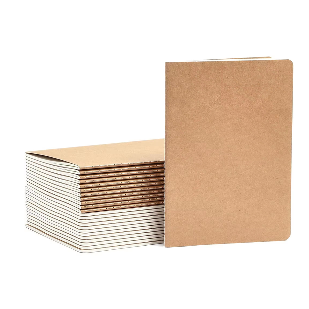 A5 Notebook with Thick Kraft Cover 4