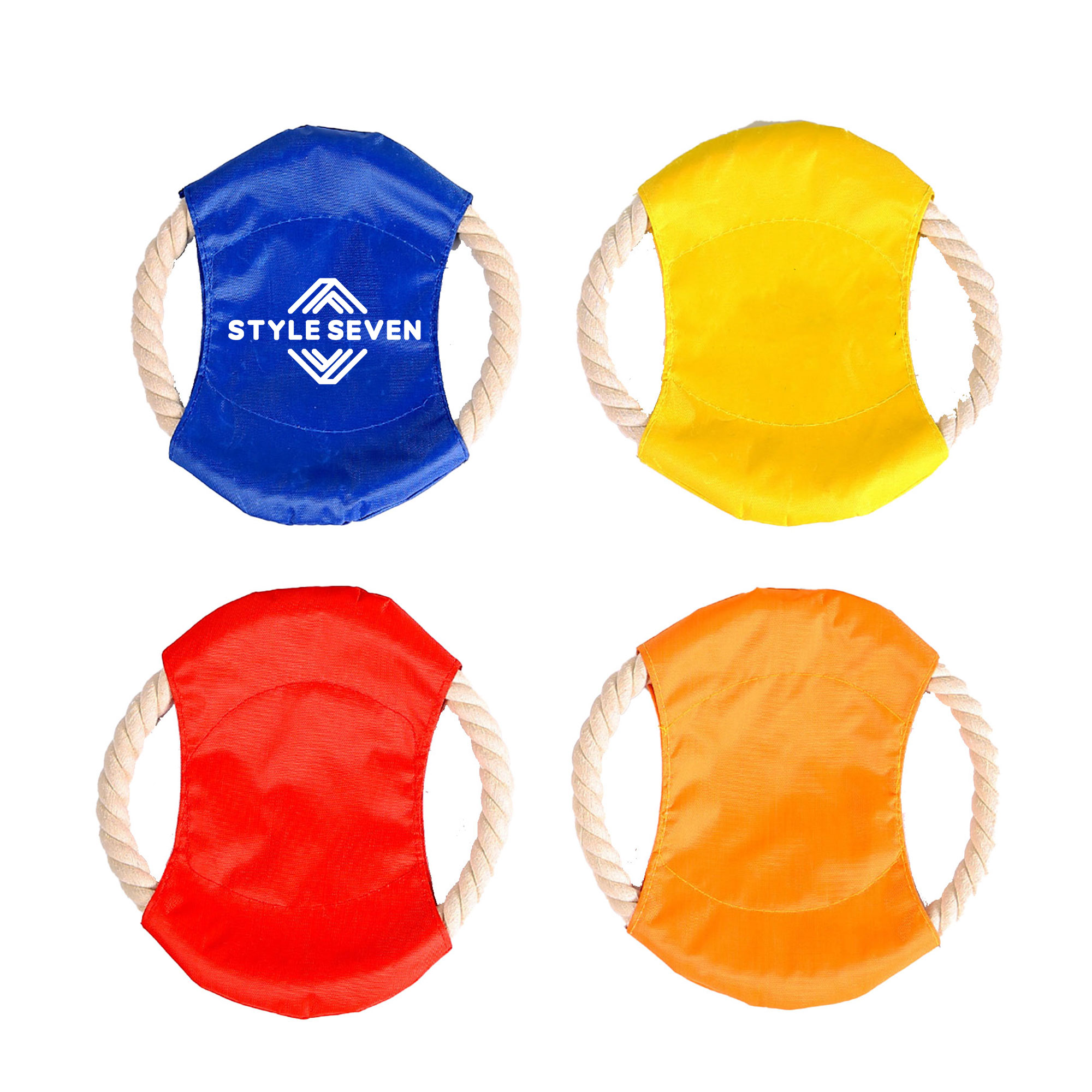 Dog Flying Disc Toy Rope Toy Training 2