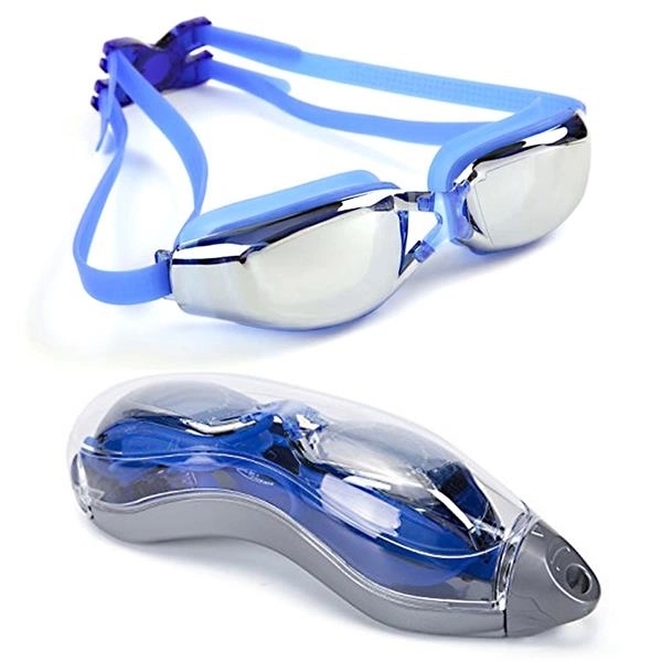 Anti-Fog Plating Adult Swimming Goggles 6