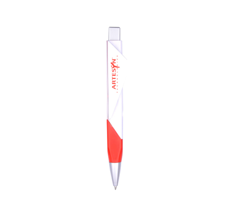 Business Card Holder Plastic Pen 4