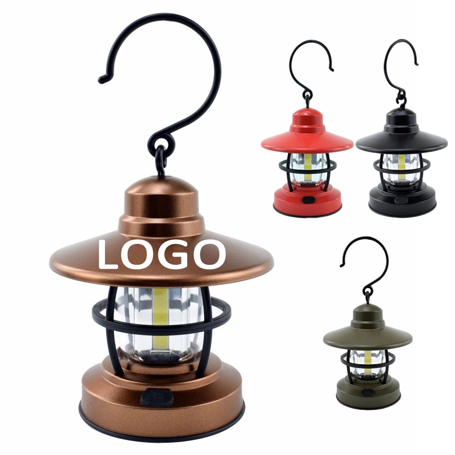 Small Retro Outdoor Camping Light & Picnic BBQ Lantern 8