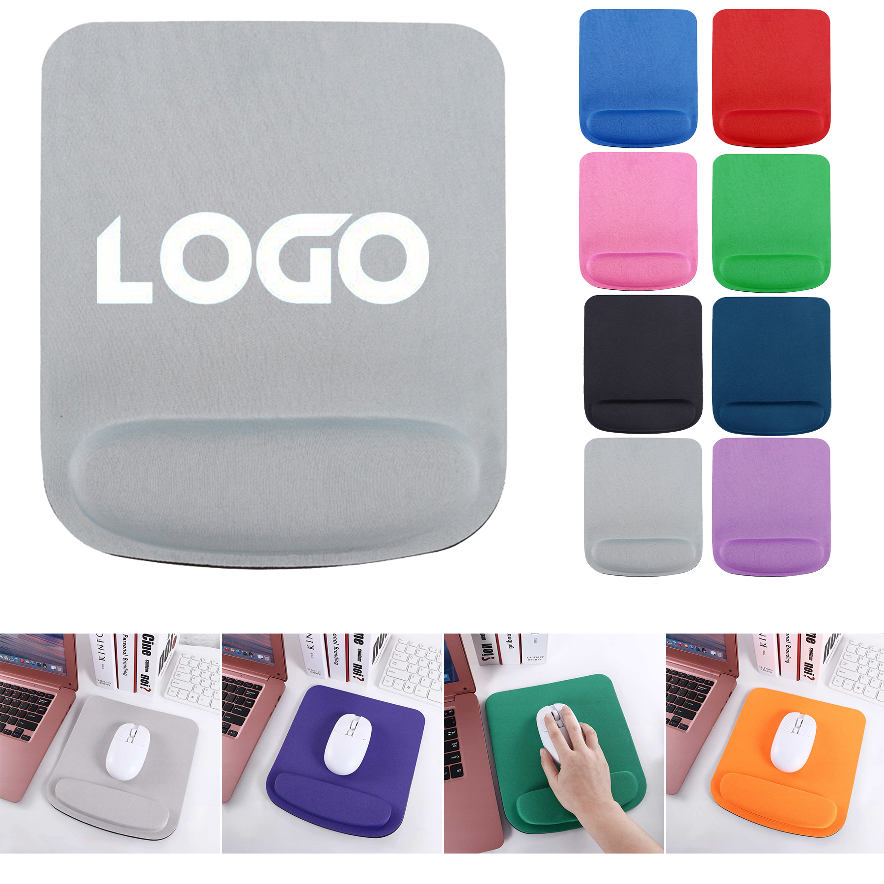Mouse Pad with Wrist Rest