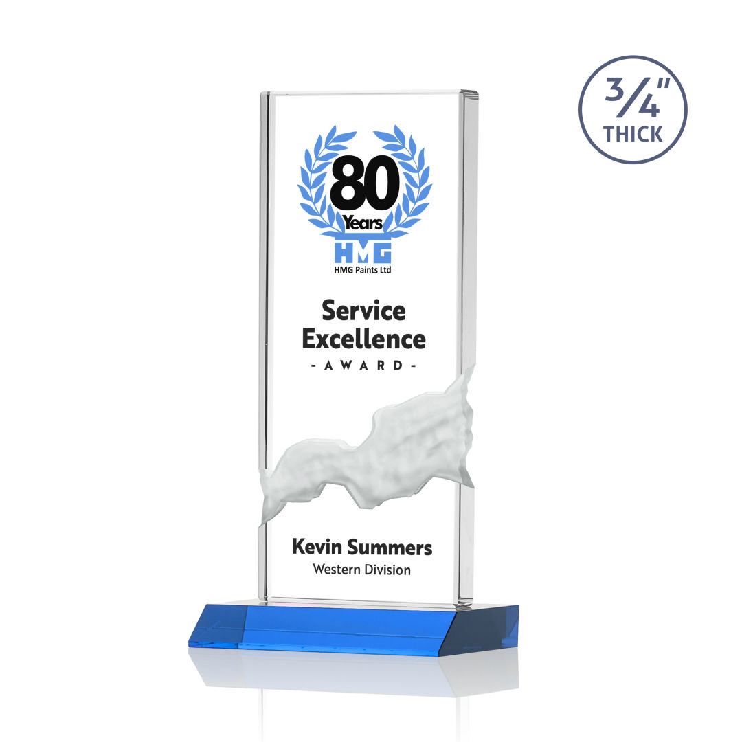 Poole VividPrint™ Award - Sky Blue 6