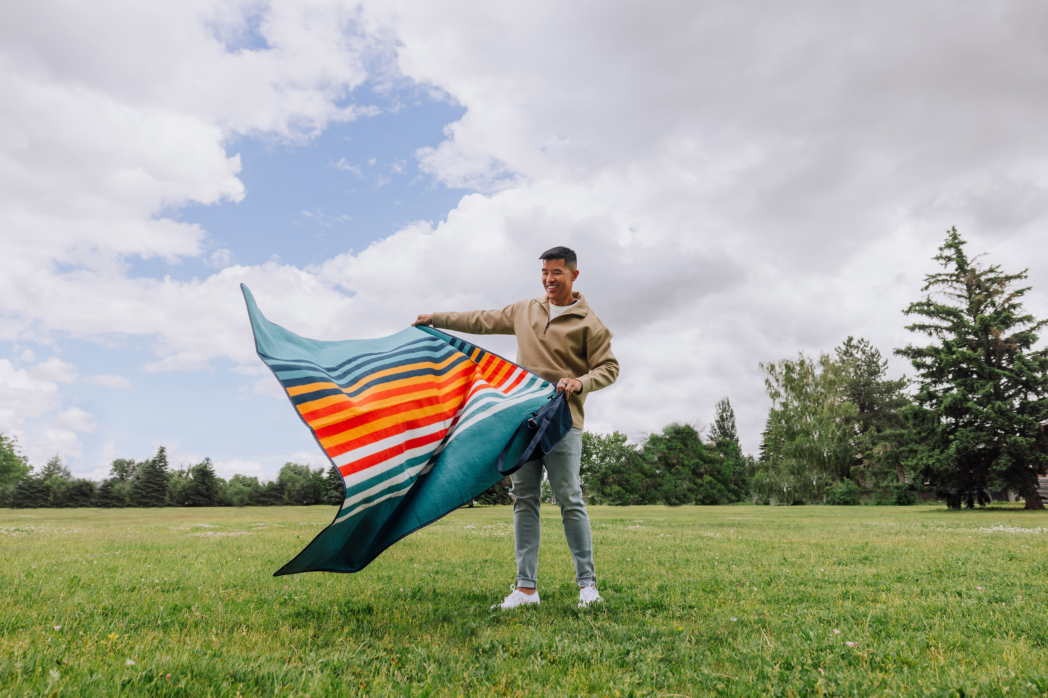 Blanket Tote Outdoor Picnic Blanket 15