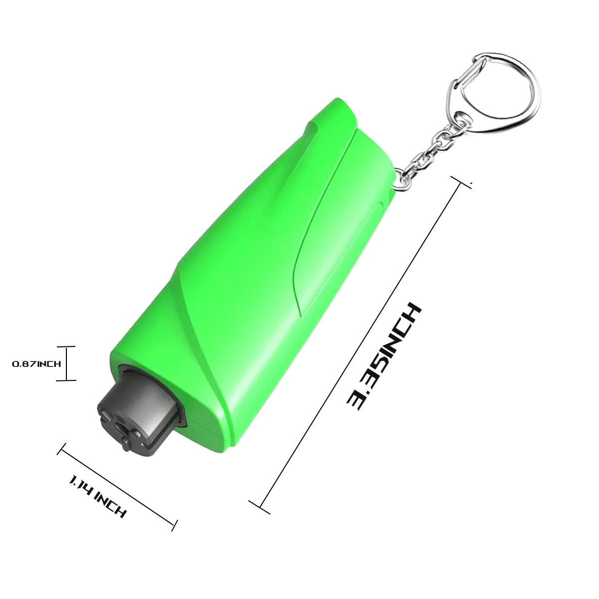 Portable Concealed Window Breaker Seat-Belt Cutter Key-Chain 6