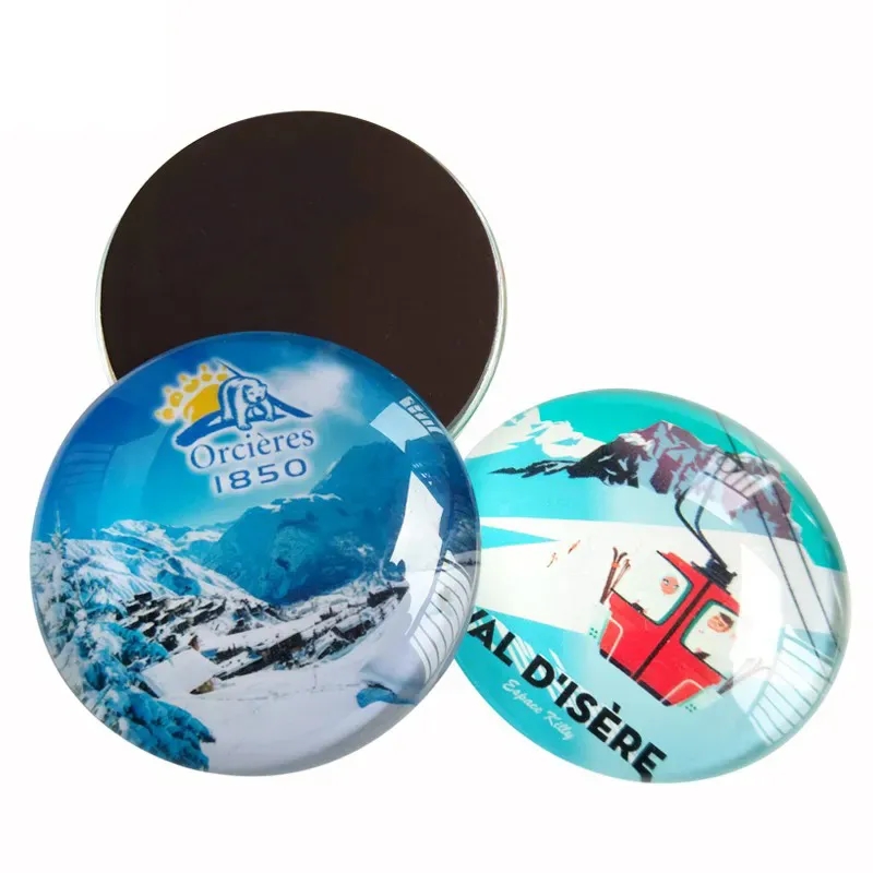Glass Fridge Magnet Set (Set of 4) 4