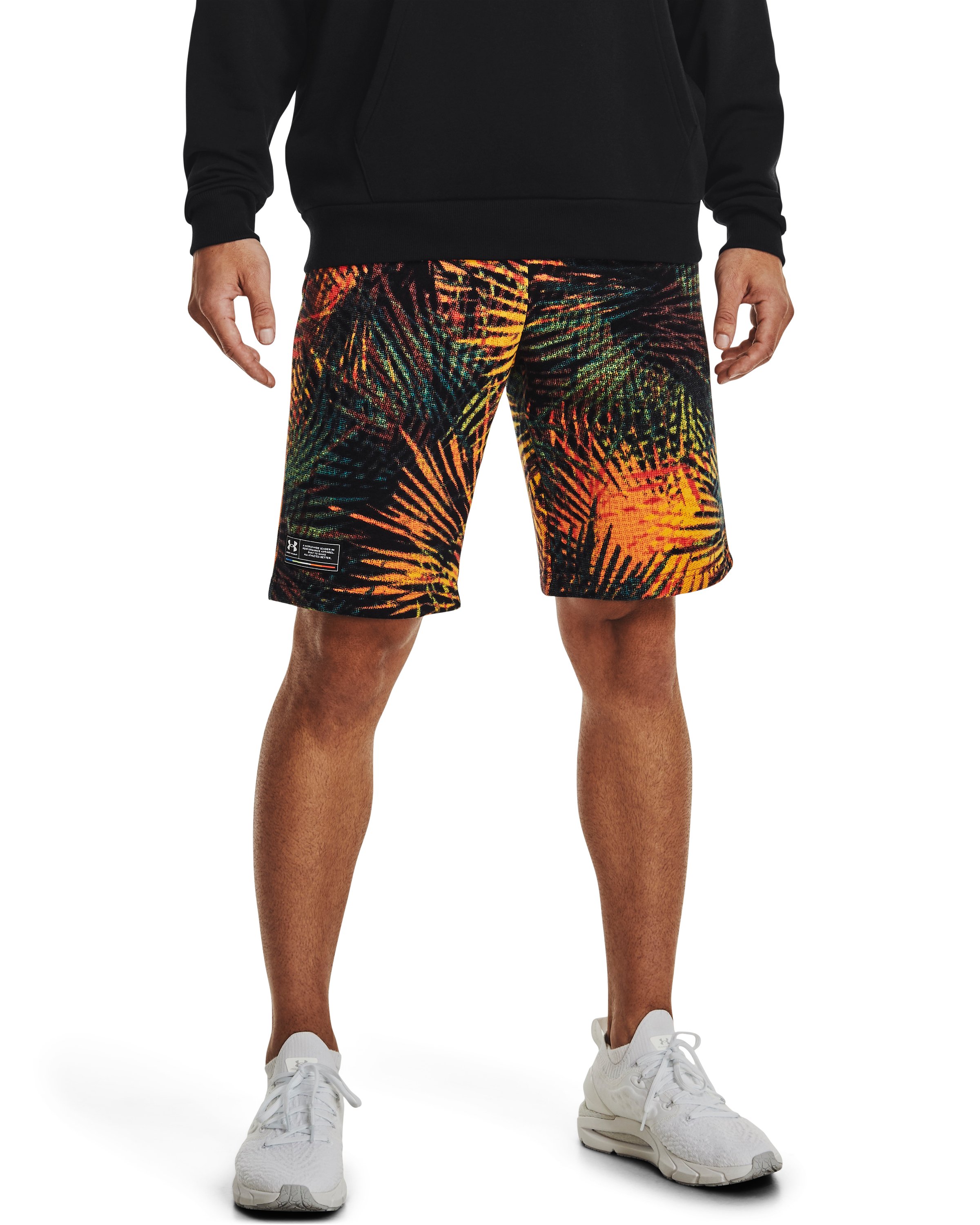 UA Rival Fleece Sport Palm Men's Shorts 2