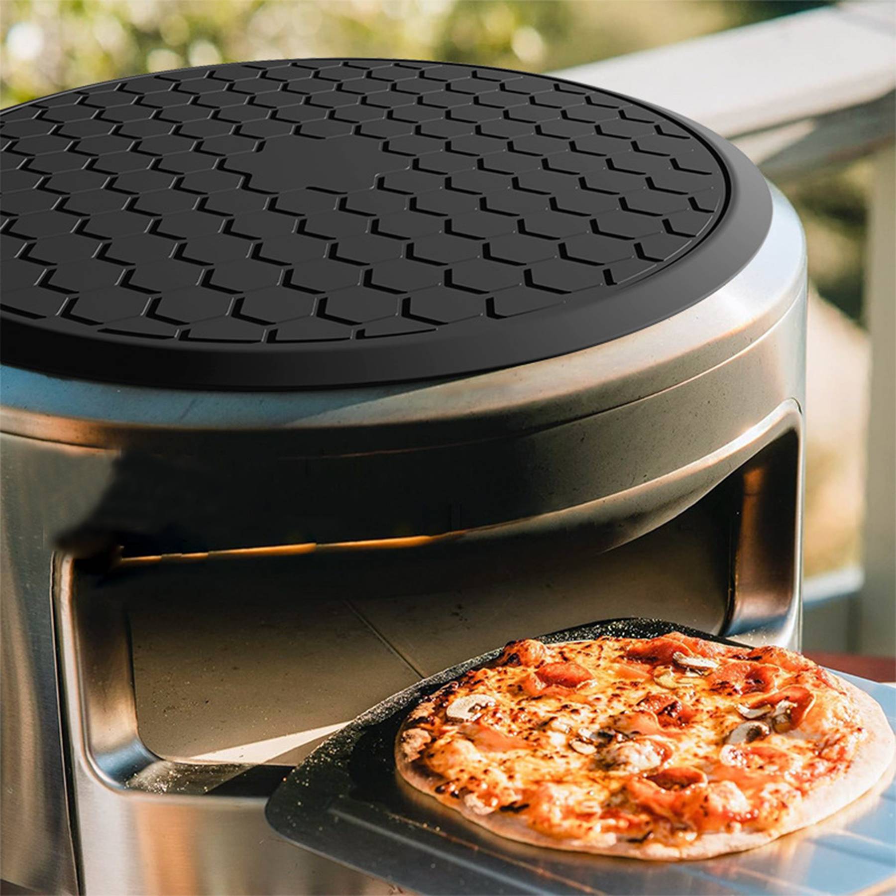 BPA Free Food Grade Pizza Silicon Oven Mat 6