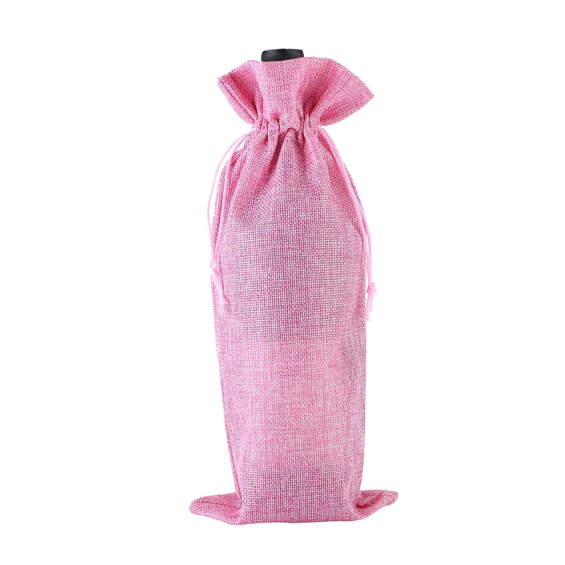 Wine Bottle Drawstring Gift Bag 1