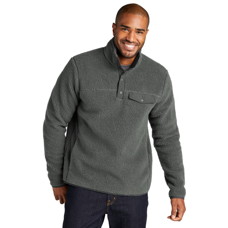 Port Authority Camp Fleece Snap Pullover 4