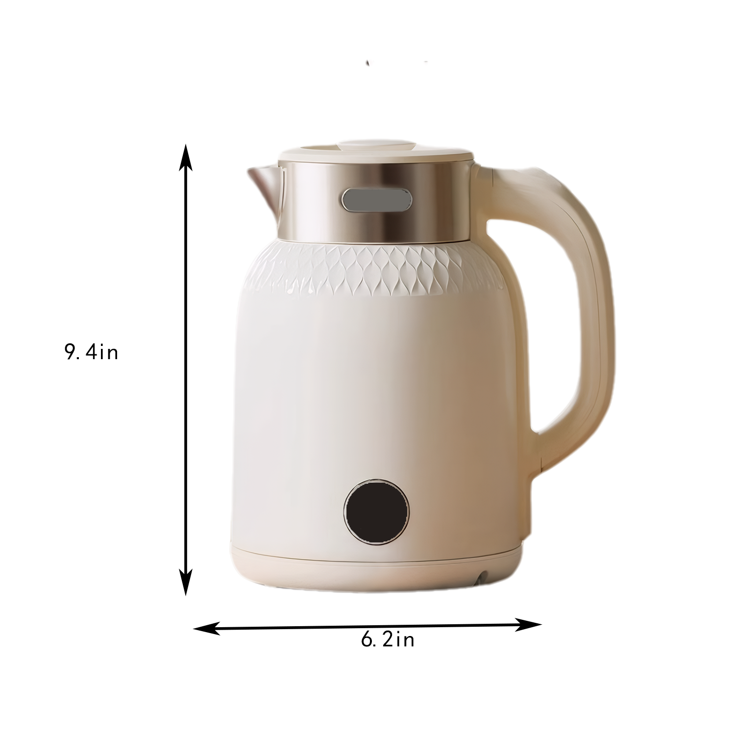 61oz Heat Resistant Stainless Steel Electric Kettle 3