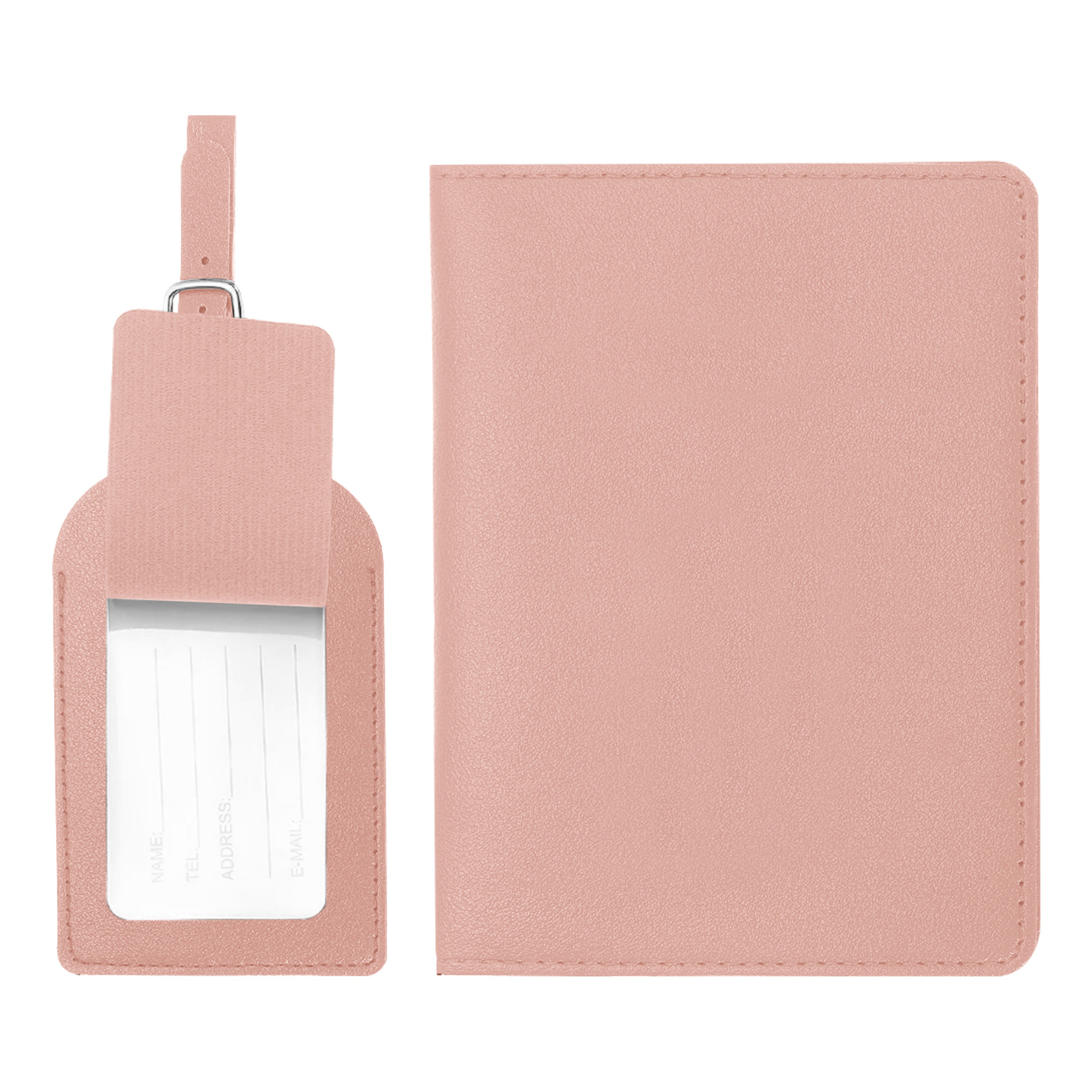 PU Passport Cover and Luggage Tag Set 12
