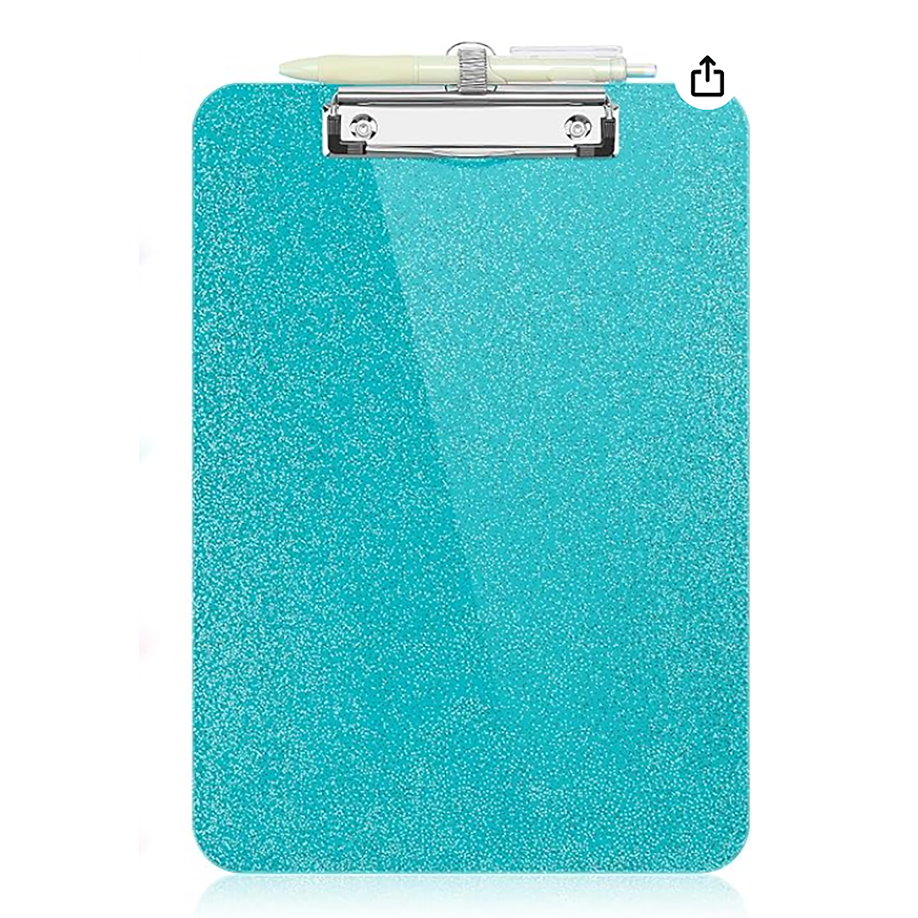 Clear Glitter Clipboards 4