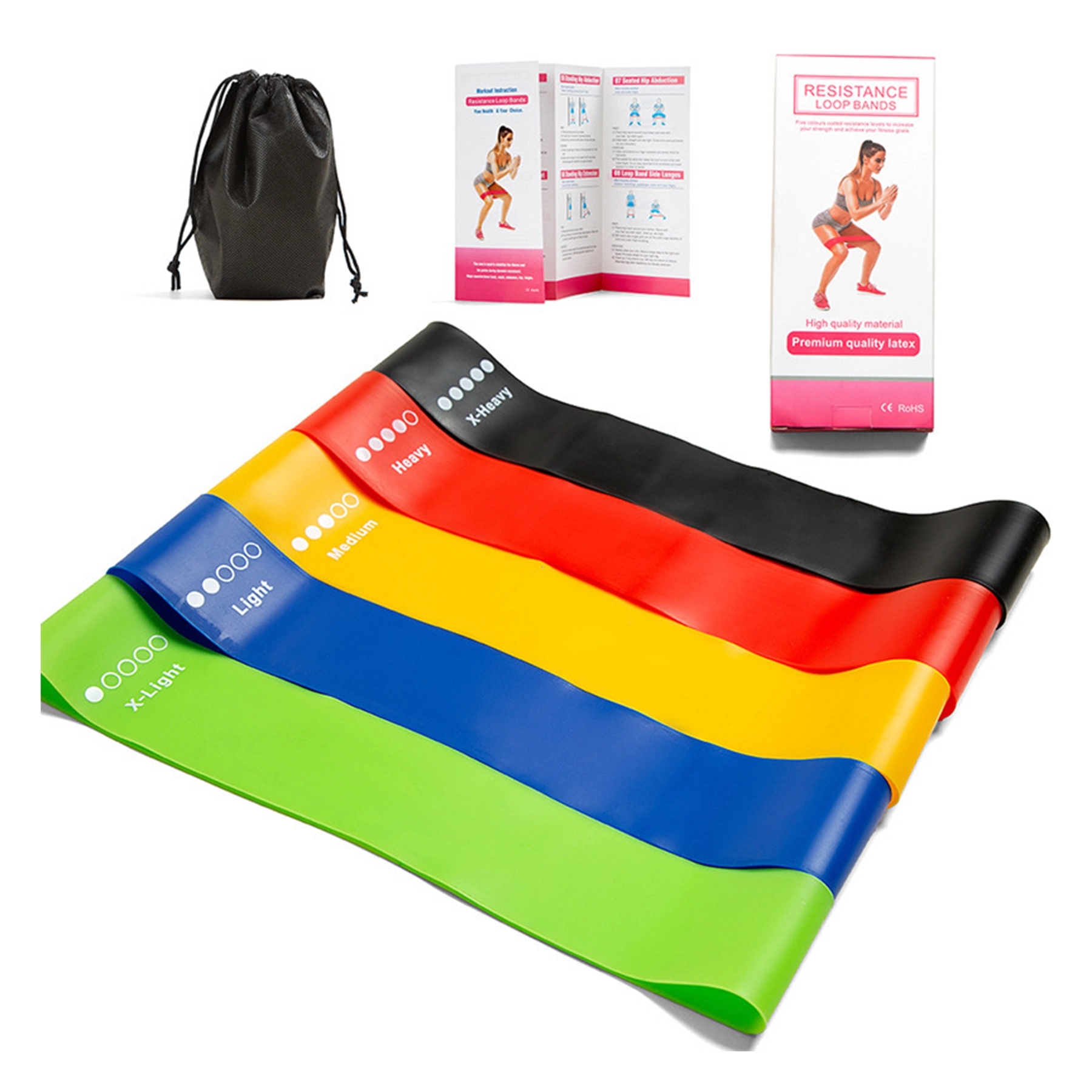 Resistance Loop Exercise Bands Sets 3