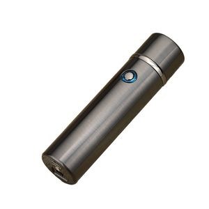 Cylinder Three Electric Arc Lighter With Flip Cap And USB Charging 5