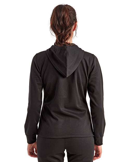 Women's Spun Dyed Full-Zip Hooded Sweatshirt - TD498 13