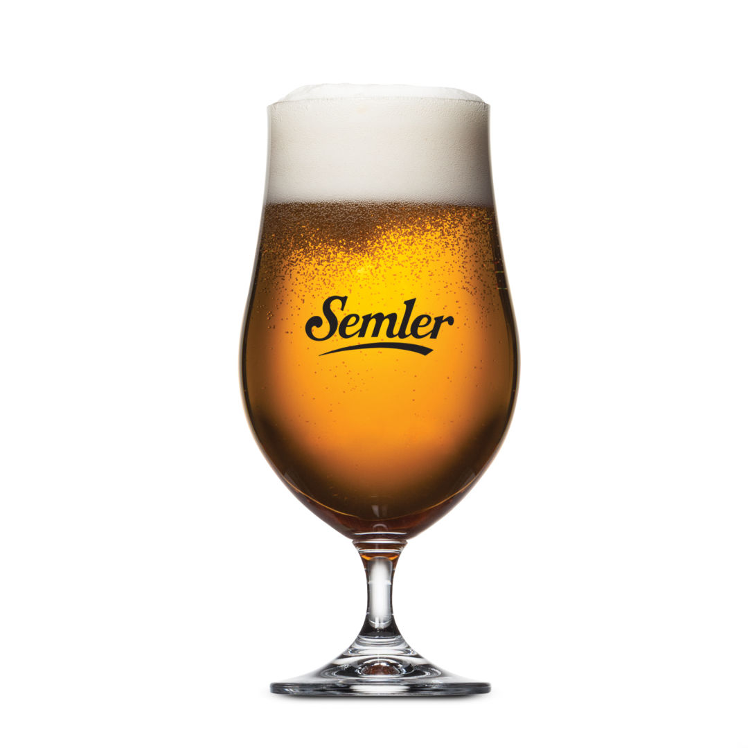 Rochdale Beer Glass - Imprinted 9