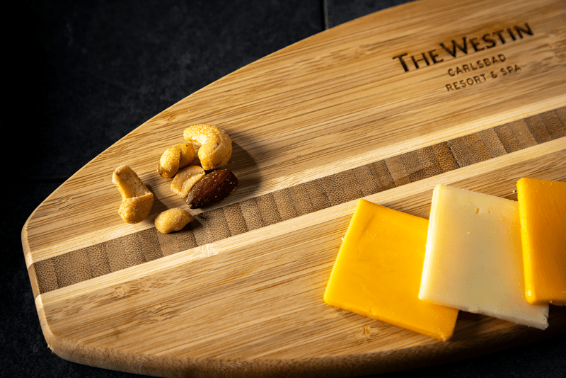 Lil' Surfer Bamboo Cutting Board 39