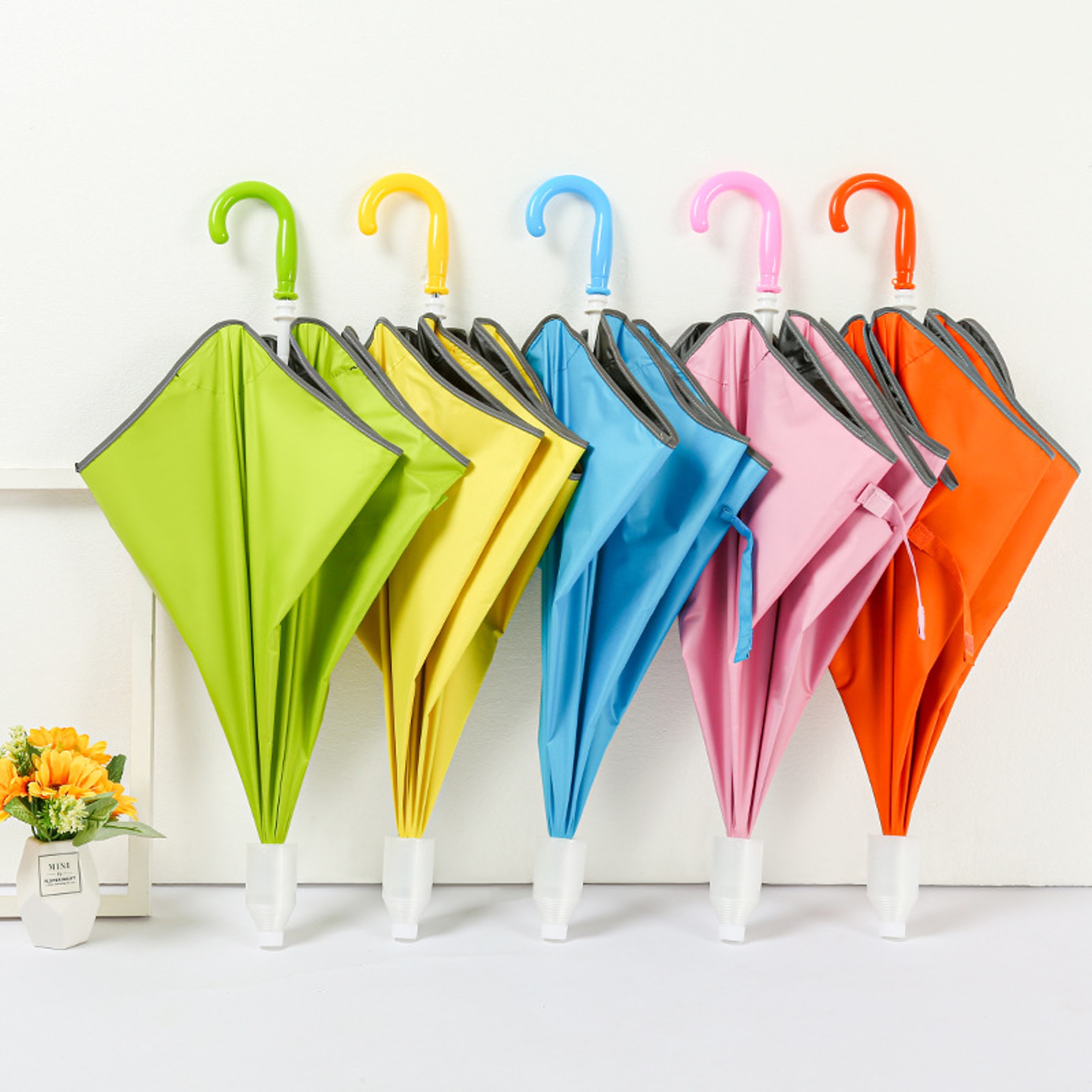 Safe Round Corner Kids Umbrella (direct import) 2