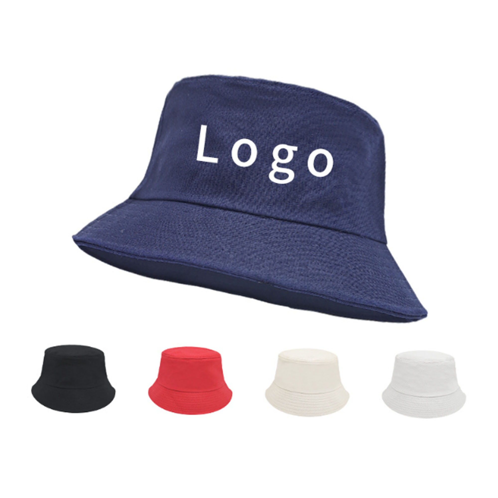 Embroidered Custom Pure Cotton Fishmen Hat 2