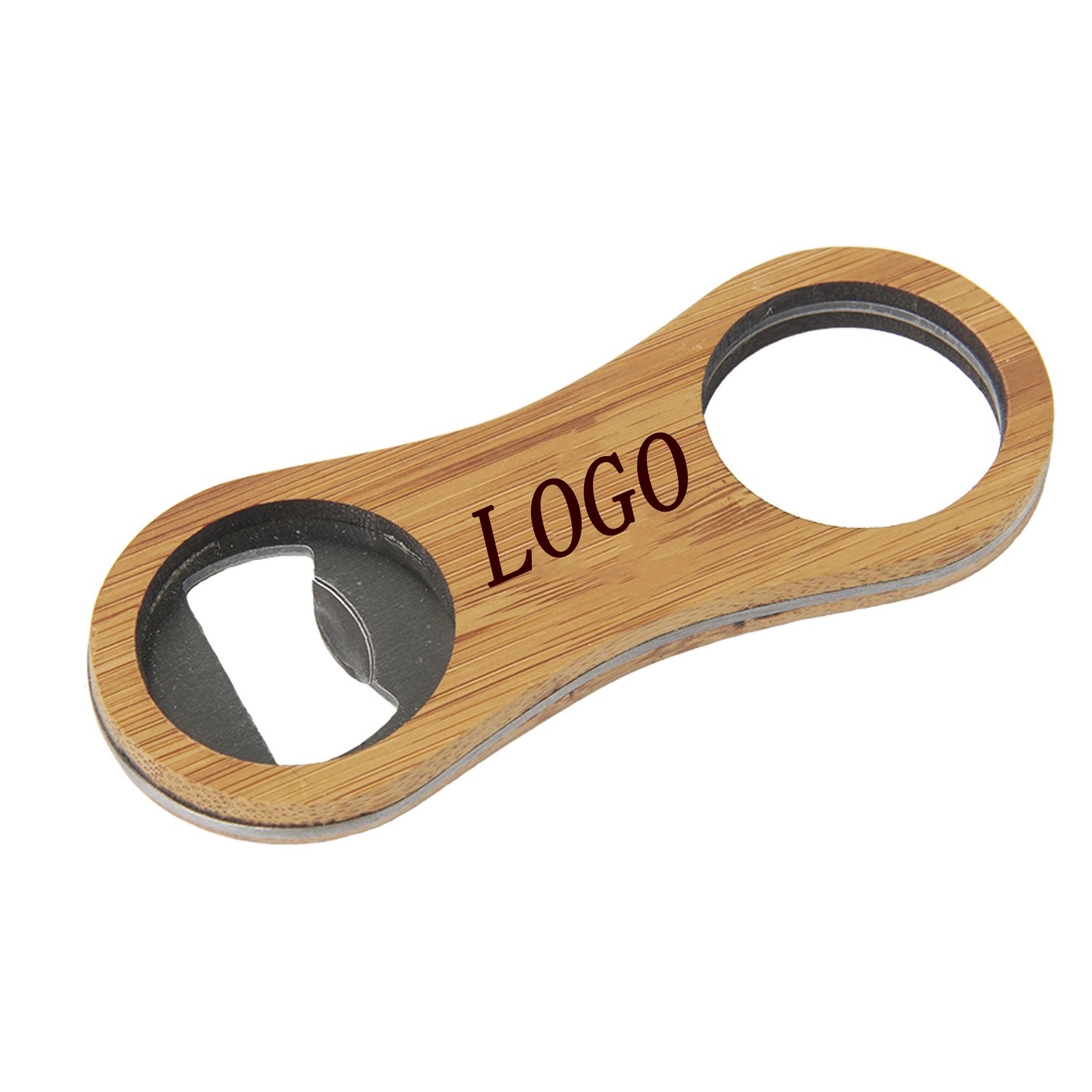 Mini Bamboo Bottle Opener 1