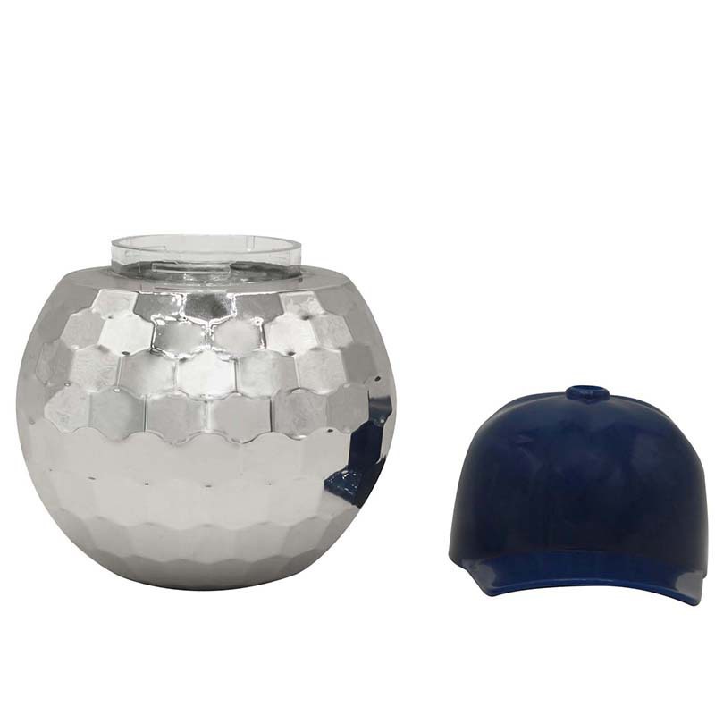20oz Baseball Cap Plated Ball Cup 3