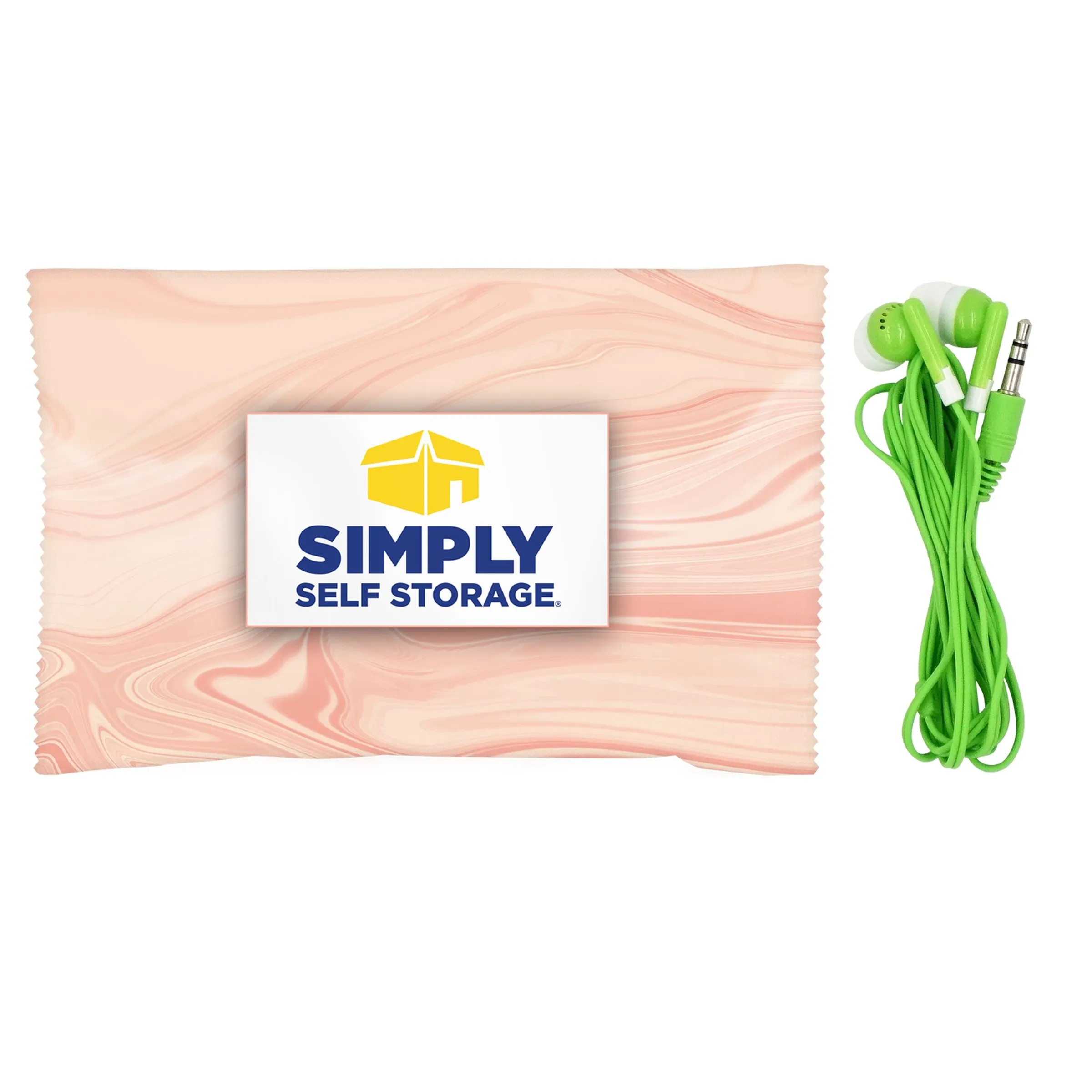 Rose Wrapped Ear Bud Set 7