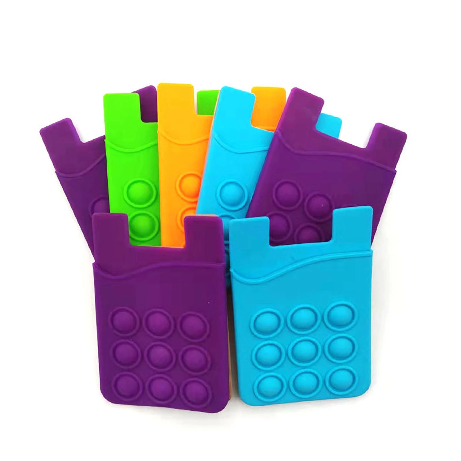 Pop Fidget Toy Phone Card Holder 2