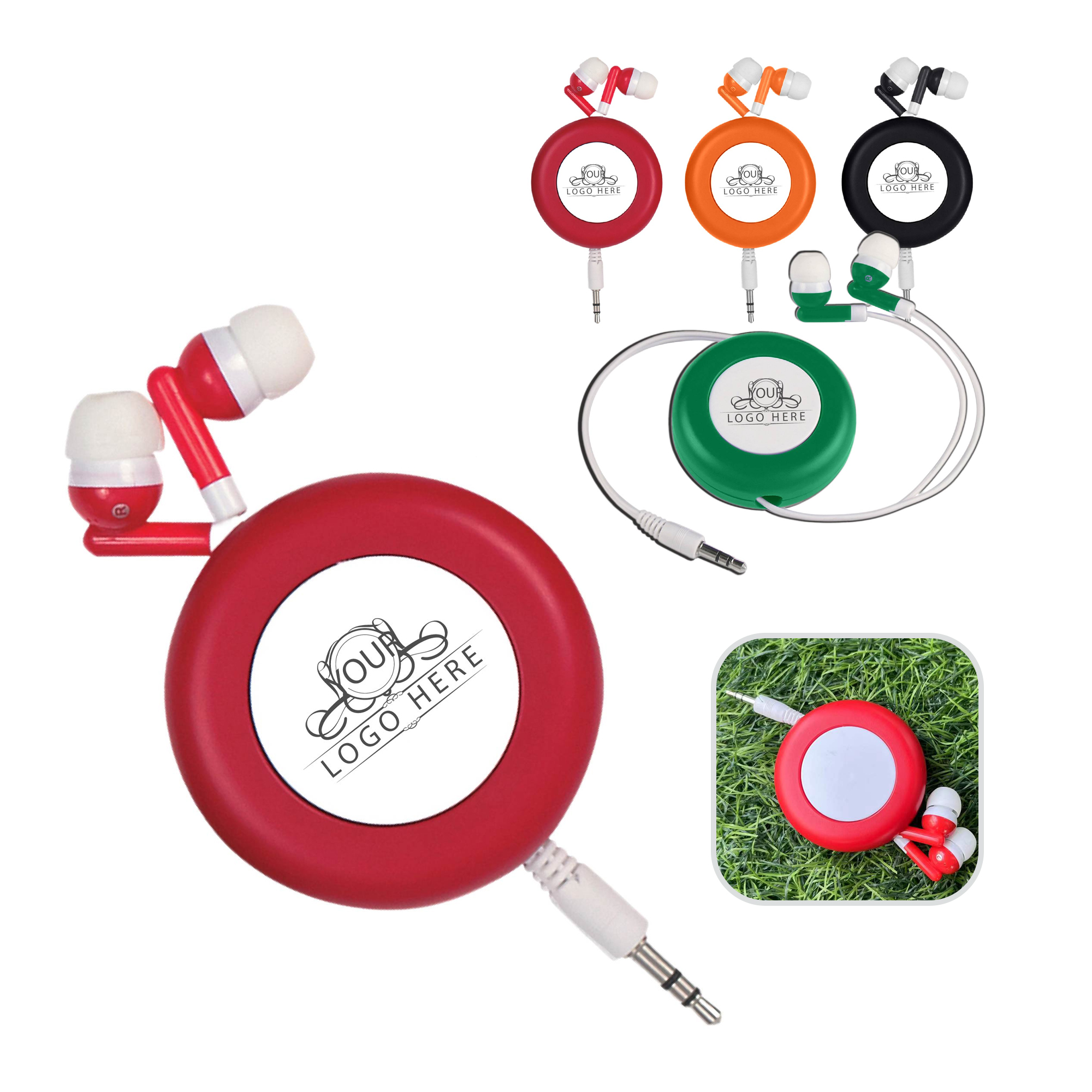 Retractable Earphone with Case 1