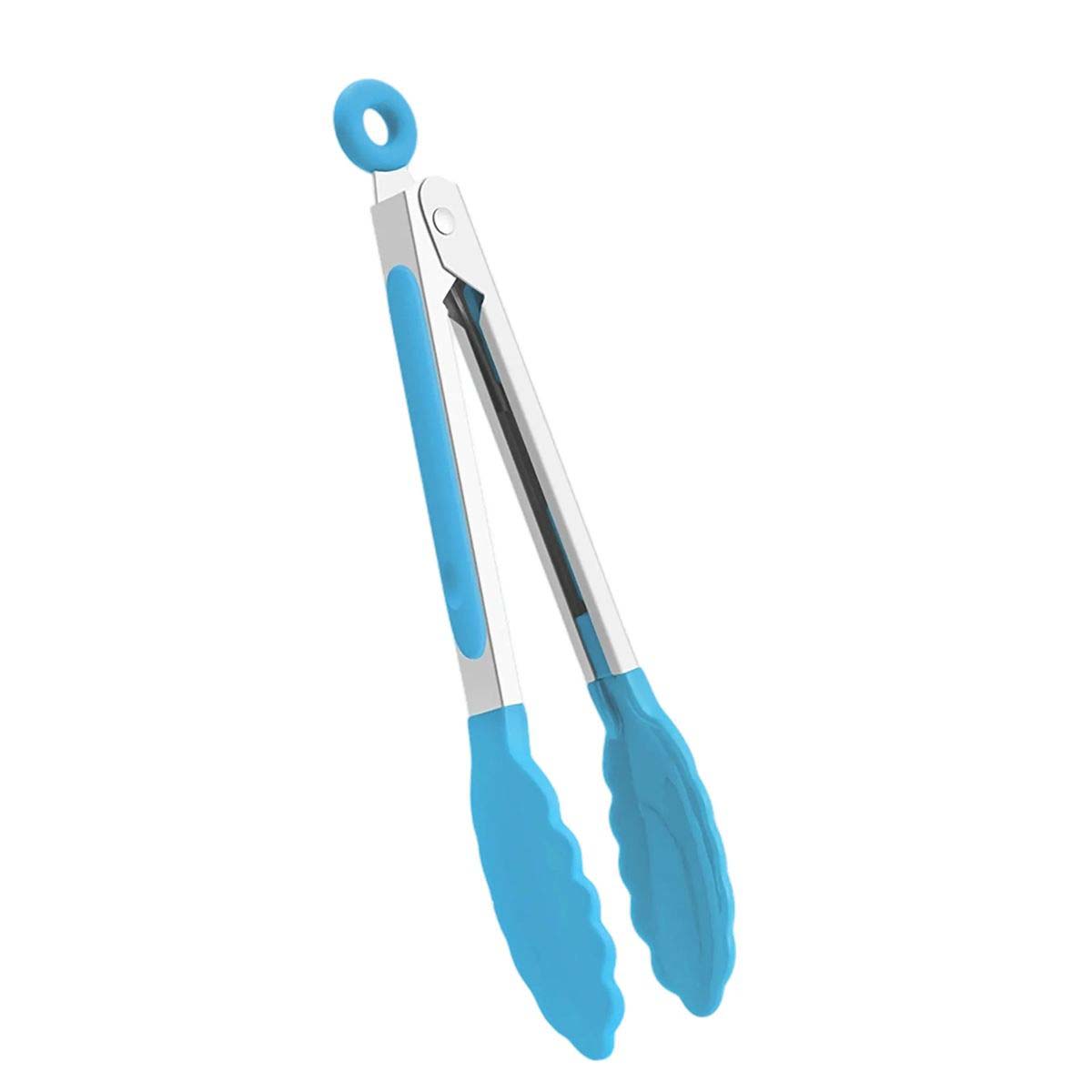 Stainless Steel Kitchen Tongs with Silicone Handle 6
