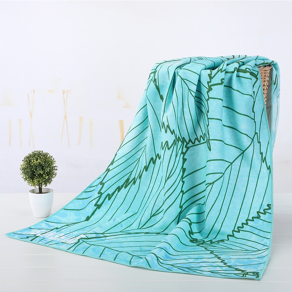 Full color print 59'' x 29'' 260g beach towel 7