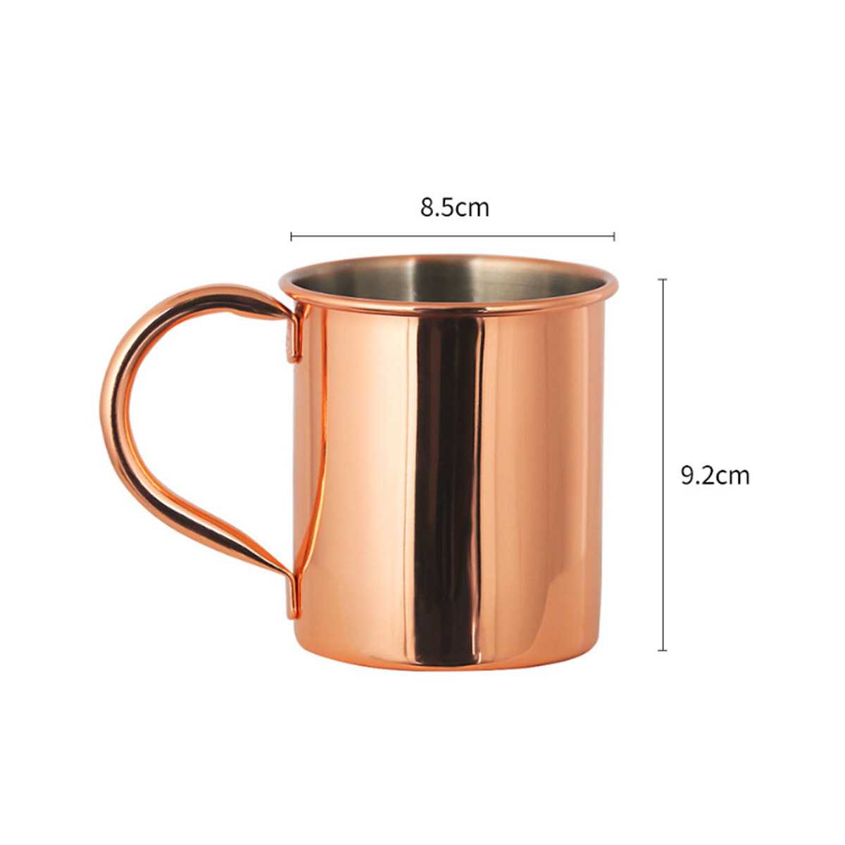 17Oz. Copper Moscow Mule Mug for Beverages 5