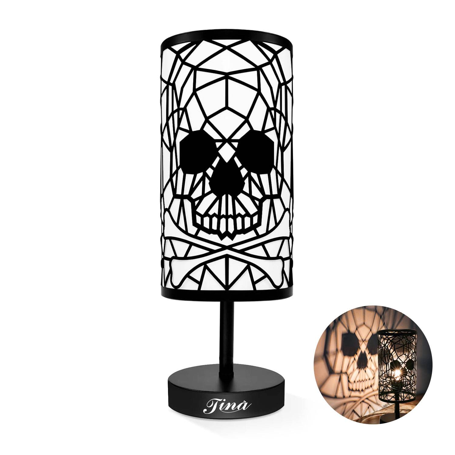 Halloween Skull Table Lamp 1