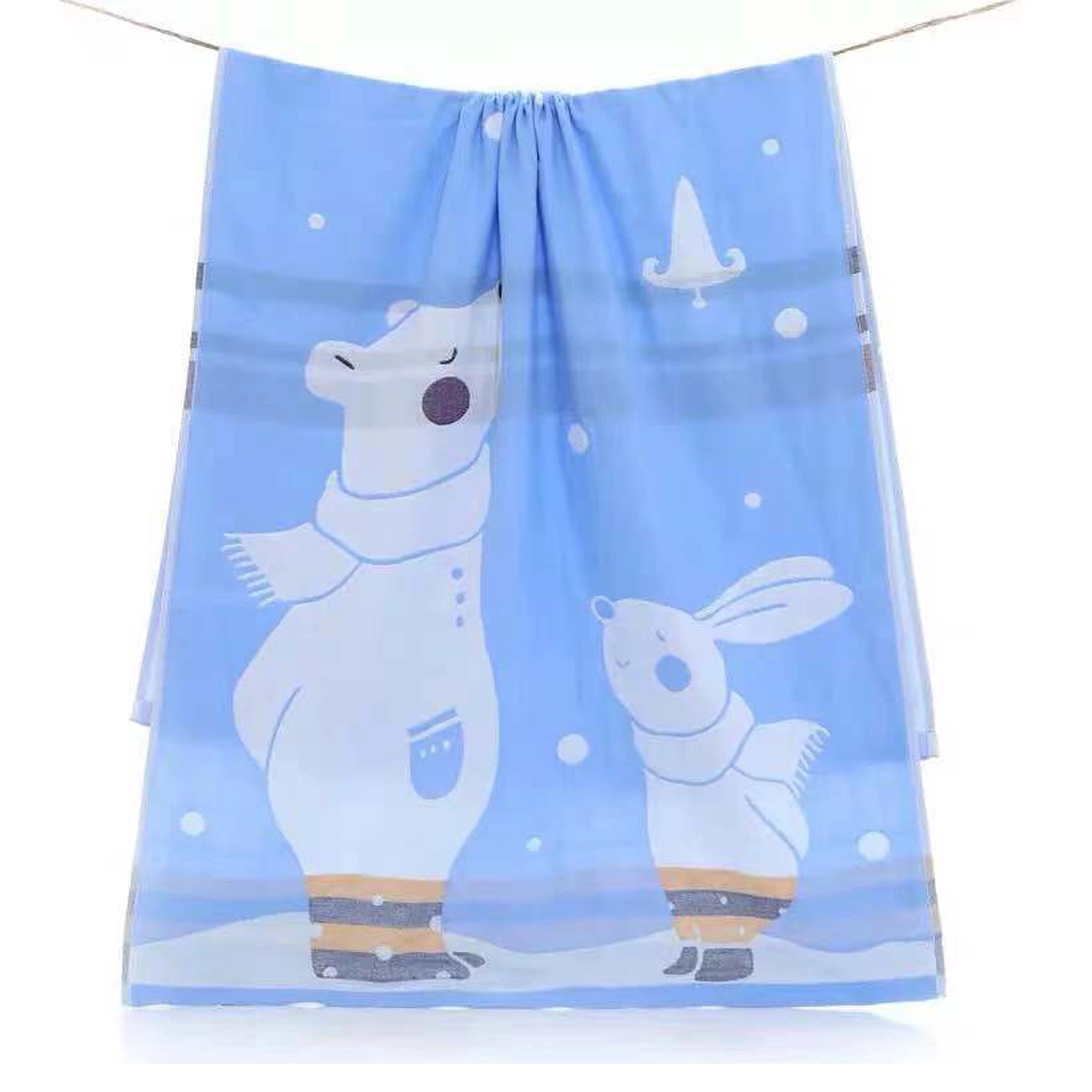 100% Cotton Cartoon Beach Towel 4