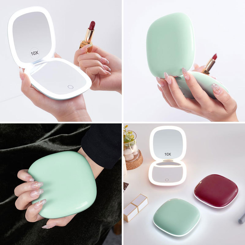 Lighted Travel Makeup Mirror 3