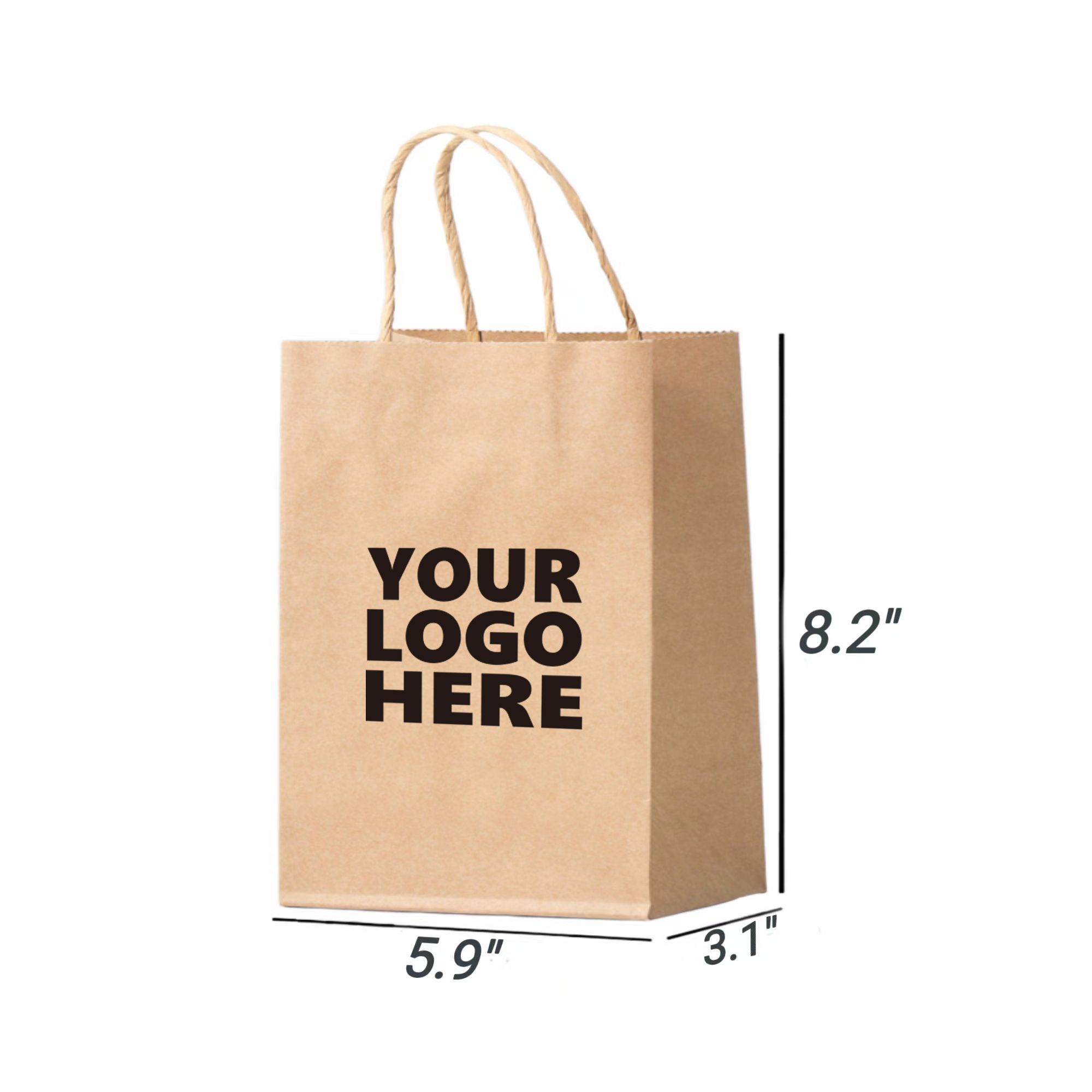 Kraft Paper Gift Bag 1