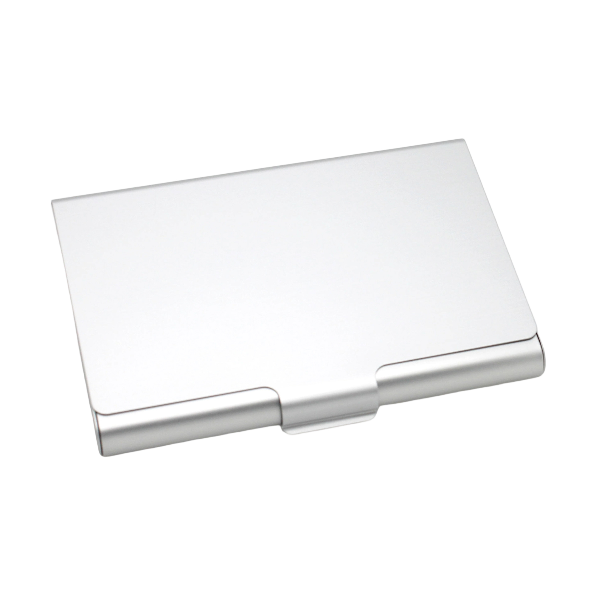 Aluminum Alloy Slim Business Card Case Pocket Size With Snap Lid 9