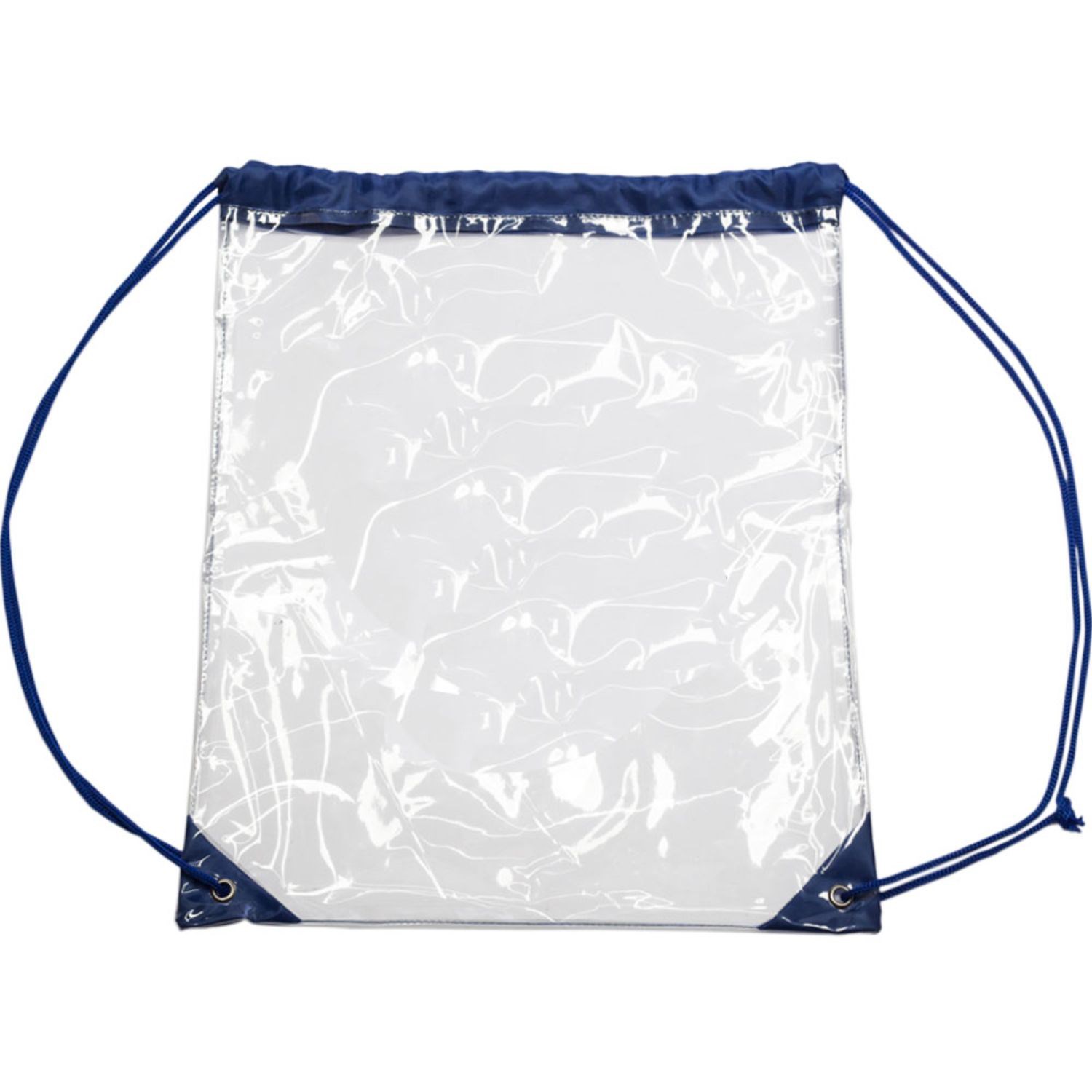Clear Cinch Up Bag Drawstring Plastic Backpacks 3