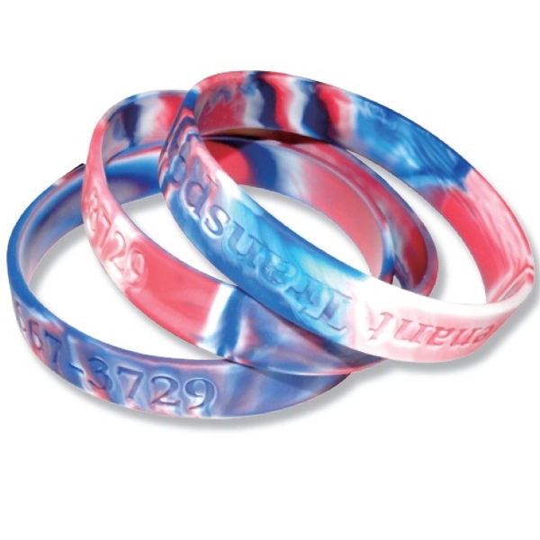 Silicone Wristband (Swirl) 6