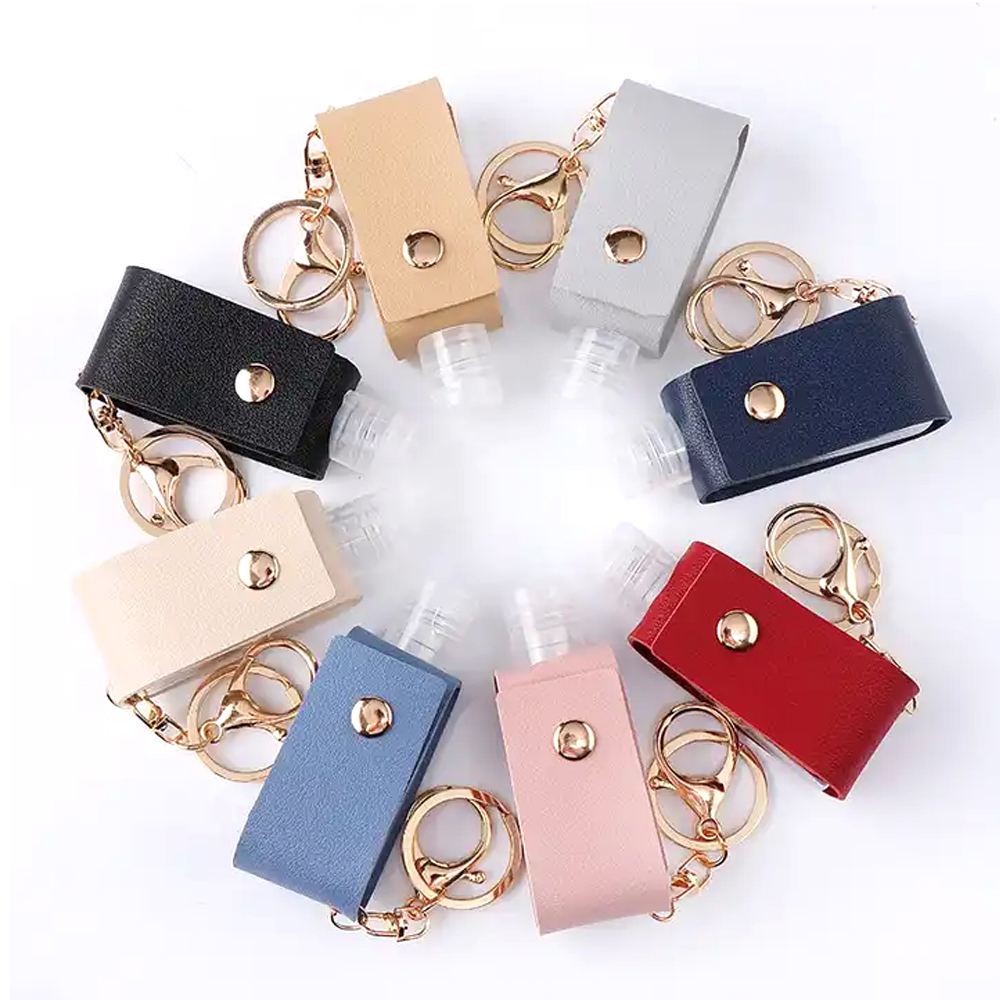 Clear Plastic Travel Keychain Bottles 1