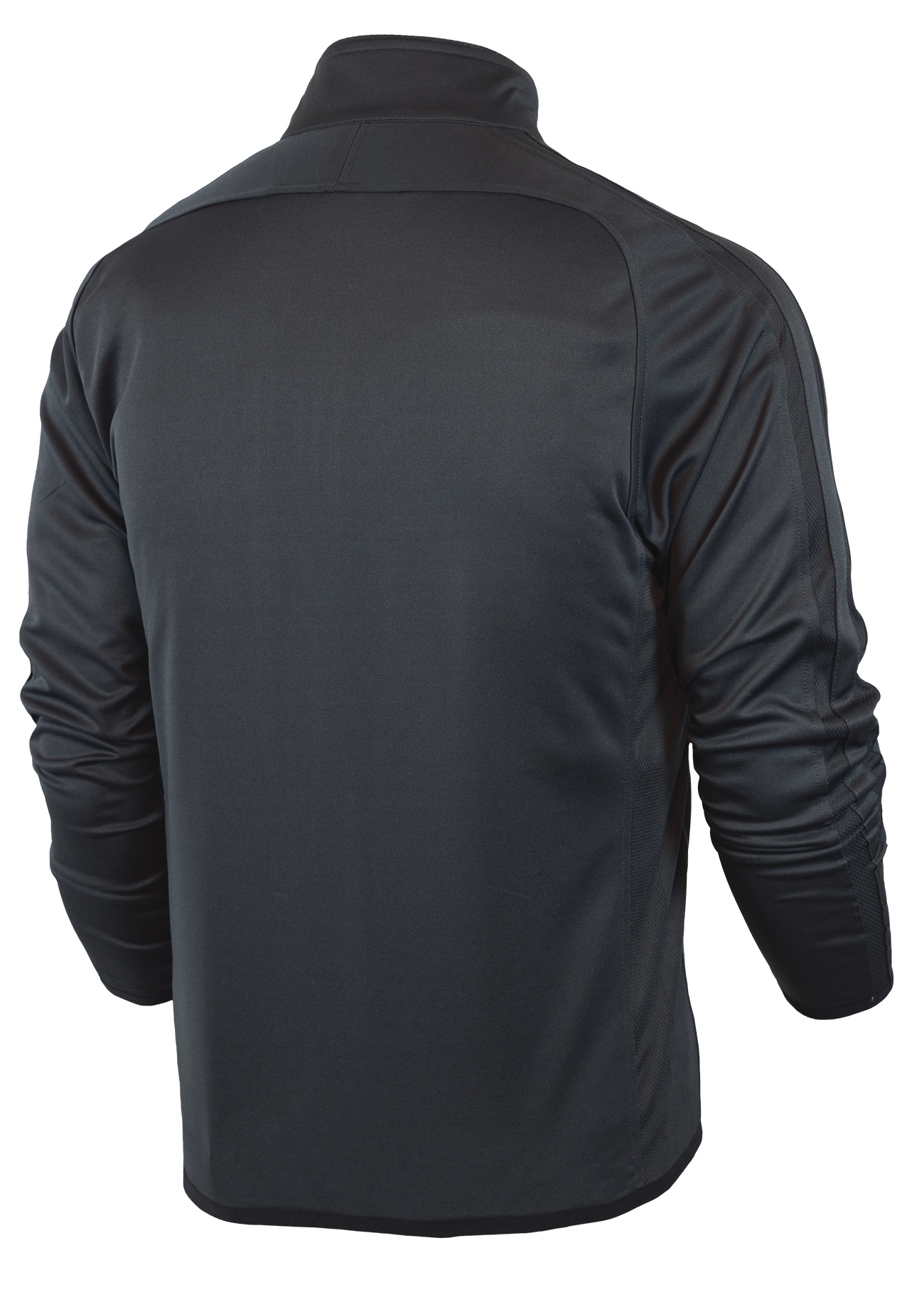 Unisex Stealth Medium Weight Fine Gauge Jersey Knit Warm-Up Jacket 4