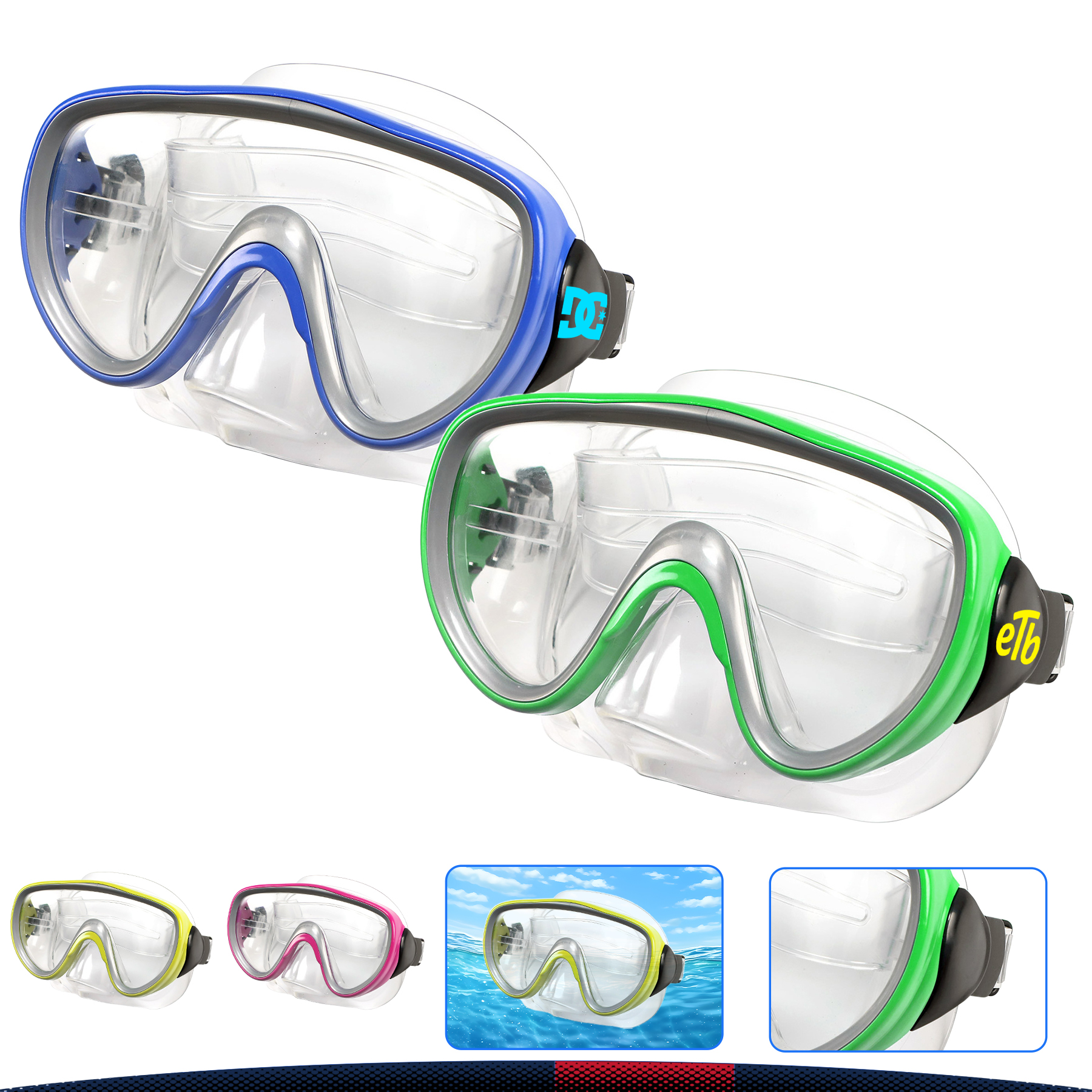 Tilda Adult Swimming Goggles 8