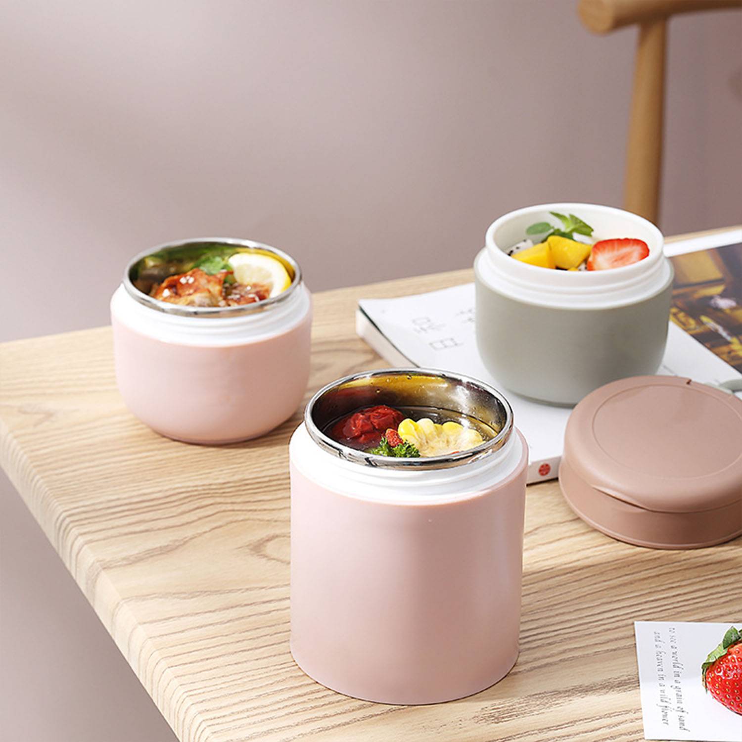 15.8oz stainless steel portable insulated cup 2