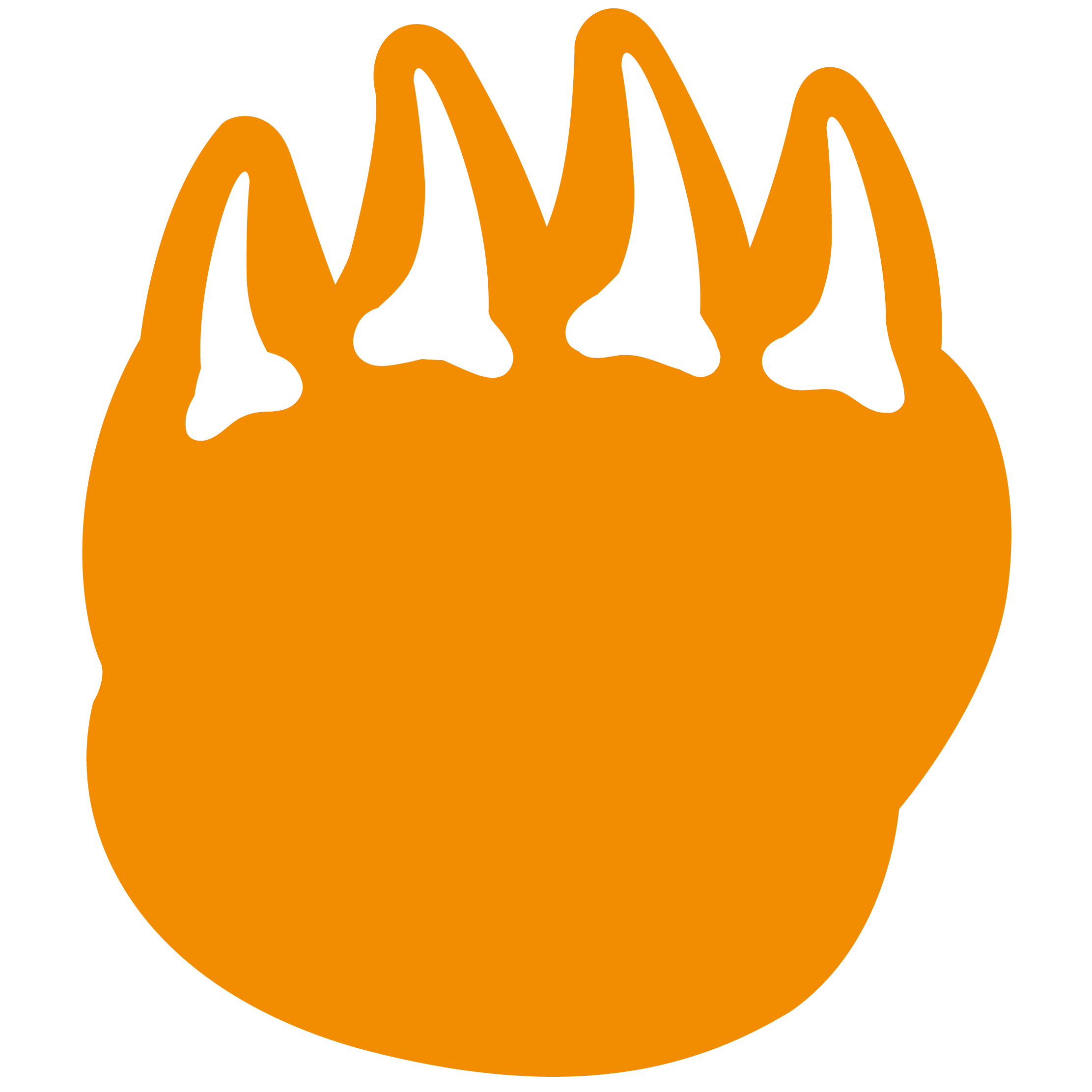 Foam Dragon Claw Mitt 9