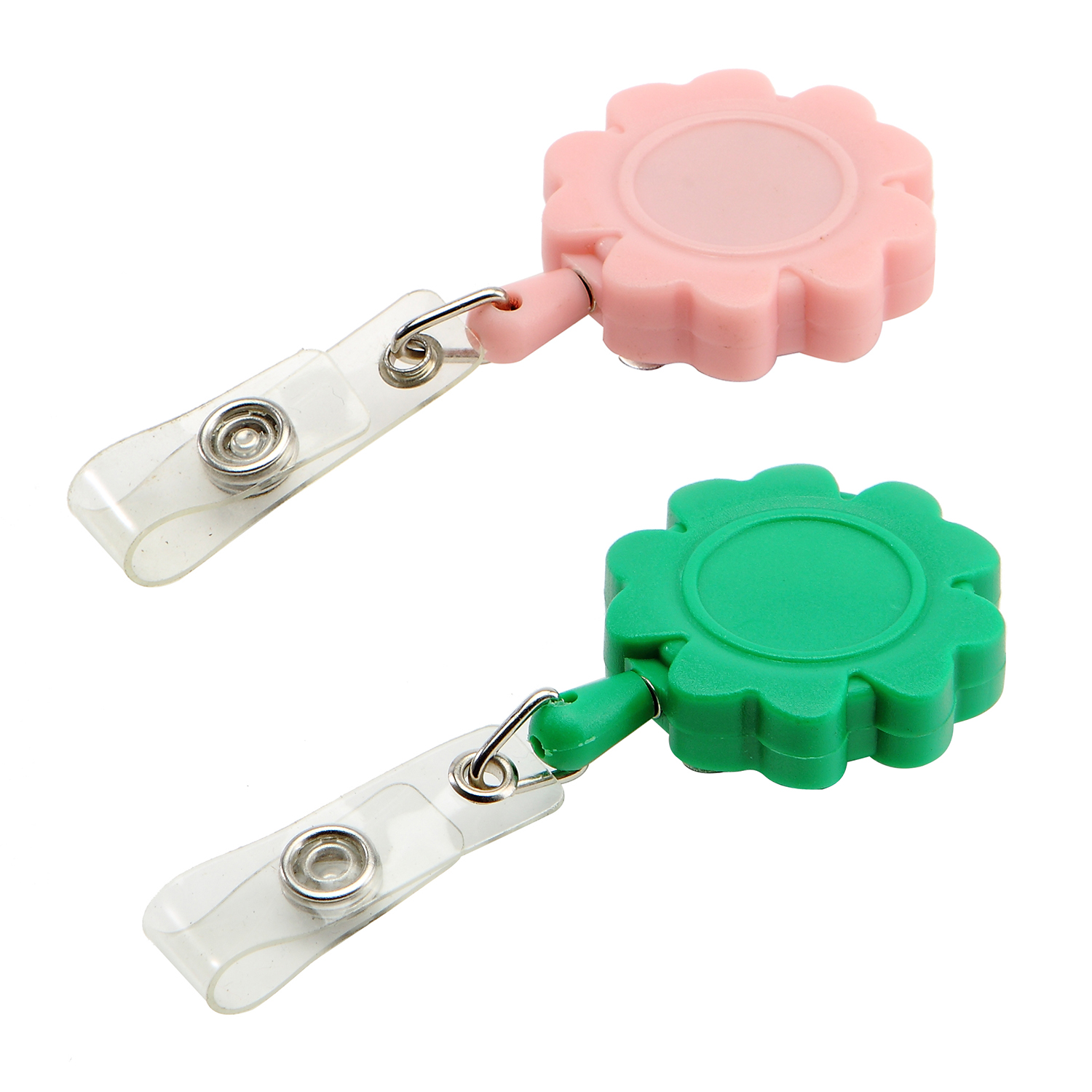Retractable Flower Shape Badge Reel 5