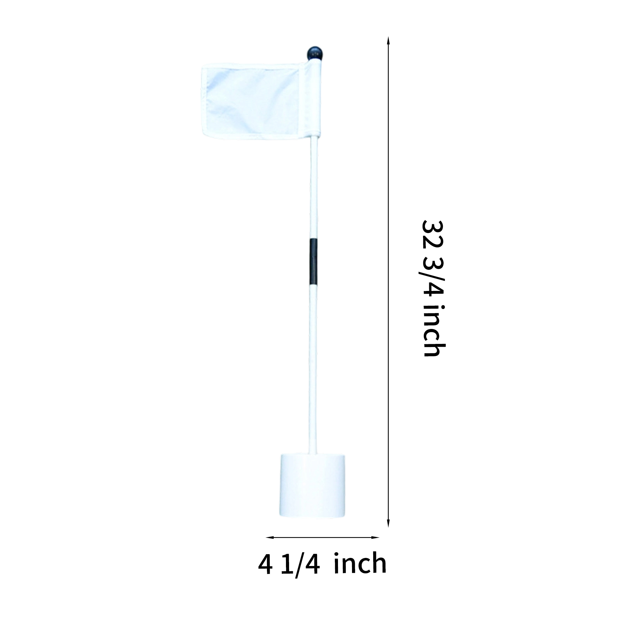 Nylon Golf Flag Stick Set With Plastic Hole Cup And Detachable Pole 3